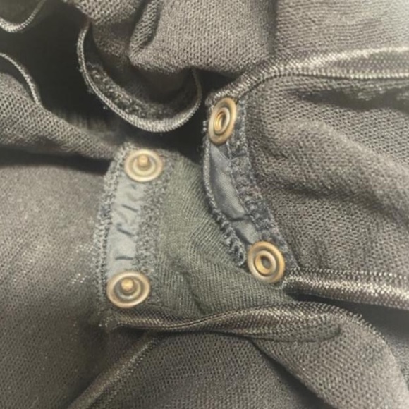 COSABELLA Black Ribbed Bodysuit - Picture 8 of 10